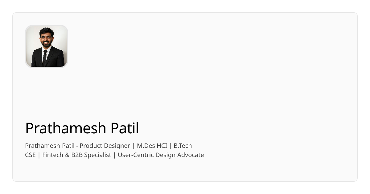 Prathamesh Patil